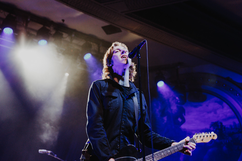 Catfish and the Bottlemen, Crystal Ballroom, photo by Sydnie Kobza
