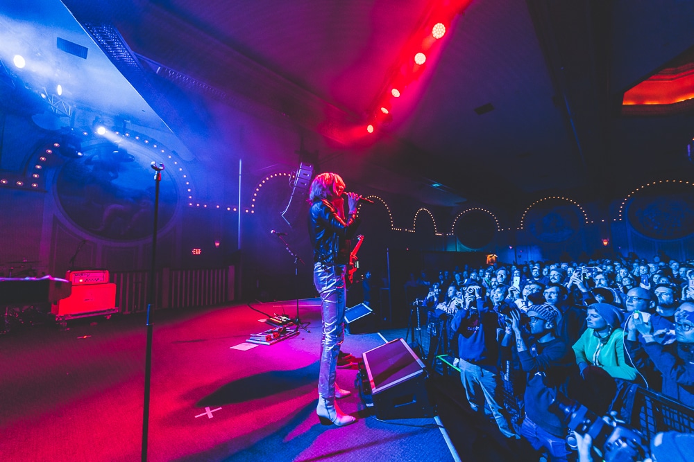 Phantogram, Crystal Ballroom, 94.7 FM, photo by Andrew Wallner