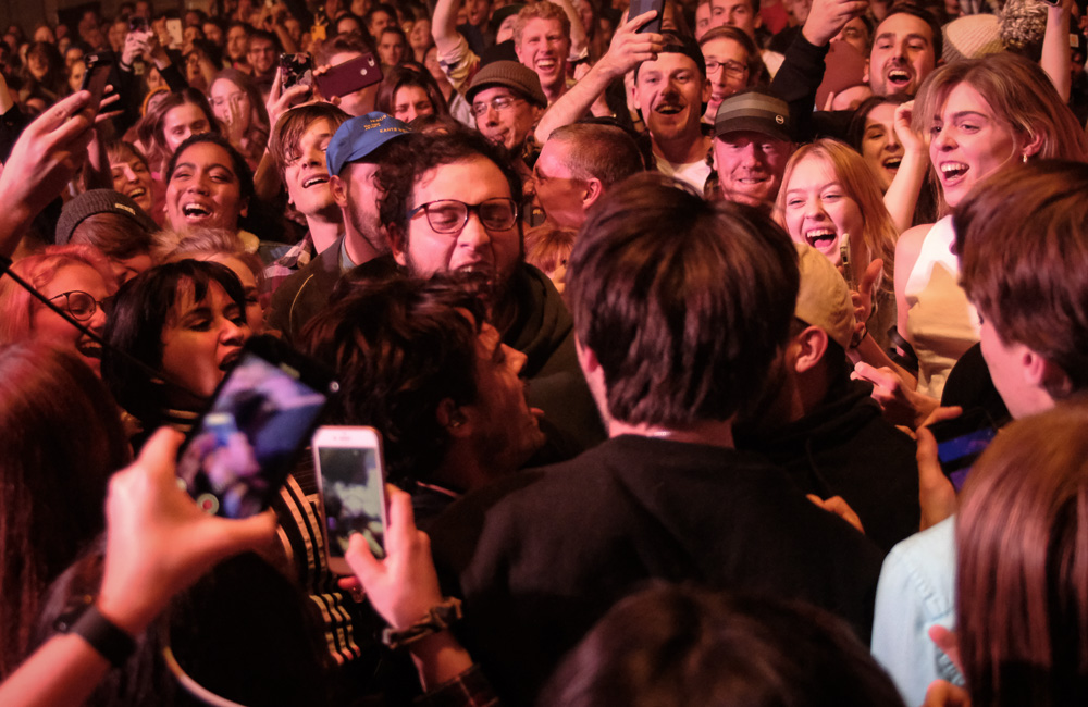 Local Natives, Crystal Ballroom, 94.7 FM, photo by Joe Duquette