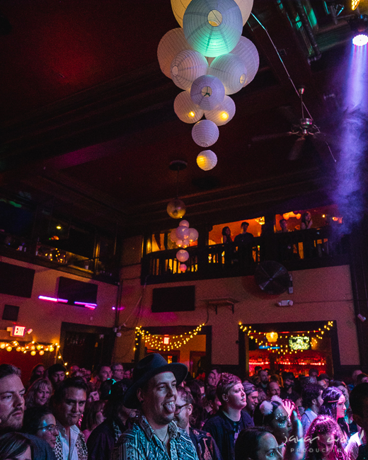 Indubious, Bossanova Ballroom, Living Prism, photo by Javan Ward