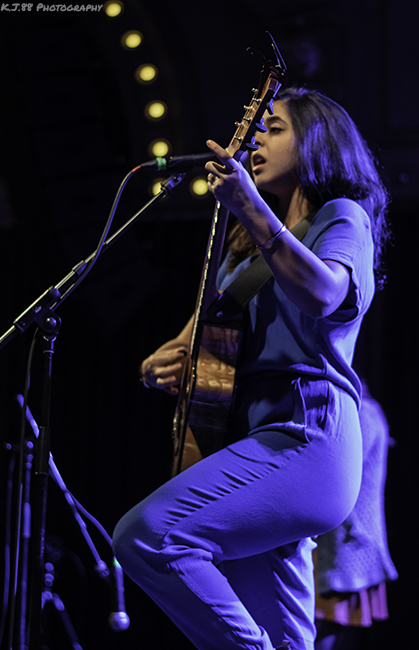 Tara Velarde, Crystal Ballroom, Portland's Folk Festival, photo by Kevin Pettigrew