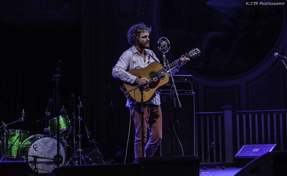 Ben Larsen, Crystal Ballroom, Portland's Folk Festival, photo by Kevin Pettigrew
