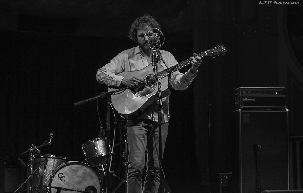 Ben Larsen, Crystal Ballroom, Portland's Folk Festival, photo by Kevin Pettigrew