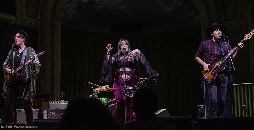 Glitterfox, Crystal Ballroom, Portland's Folk Festival, photo by Kevin Pettigrew