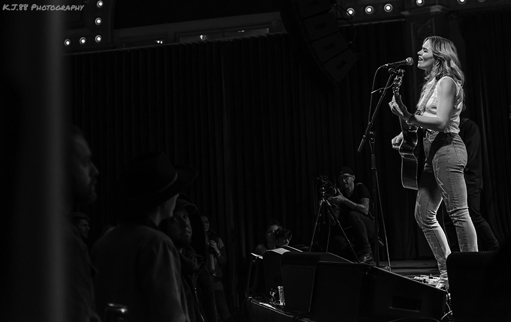 Haley Johnsen, Crystal Ballroom, Portland's Folk Festival, photo by Kevin Pettigrew