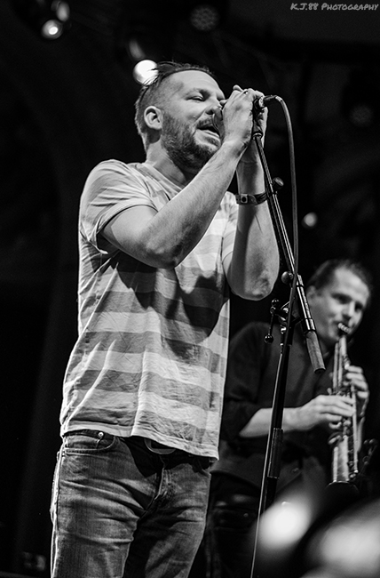 Ezra Bell, Crystal Ballroom, Portland's Folk Festival, photo by Kevin Pettigrew