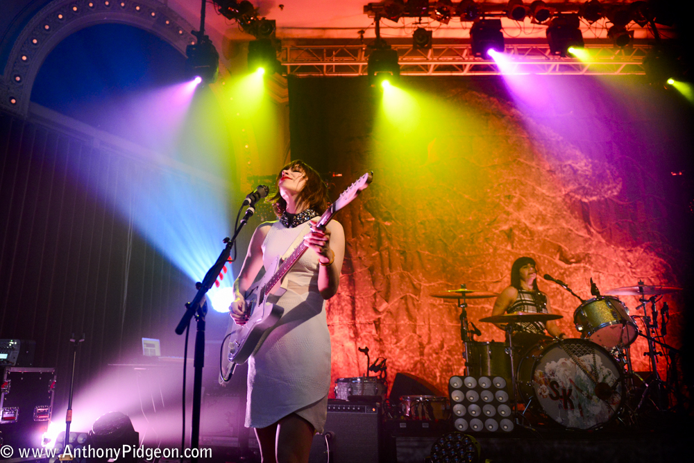 Sleater-Kinney, Crystal Ballroom, photo by Anthony Pidgeon
