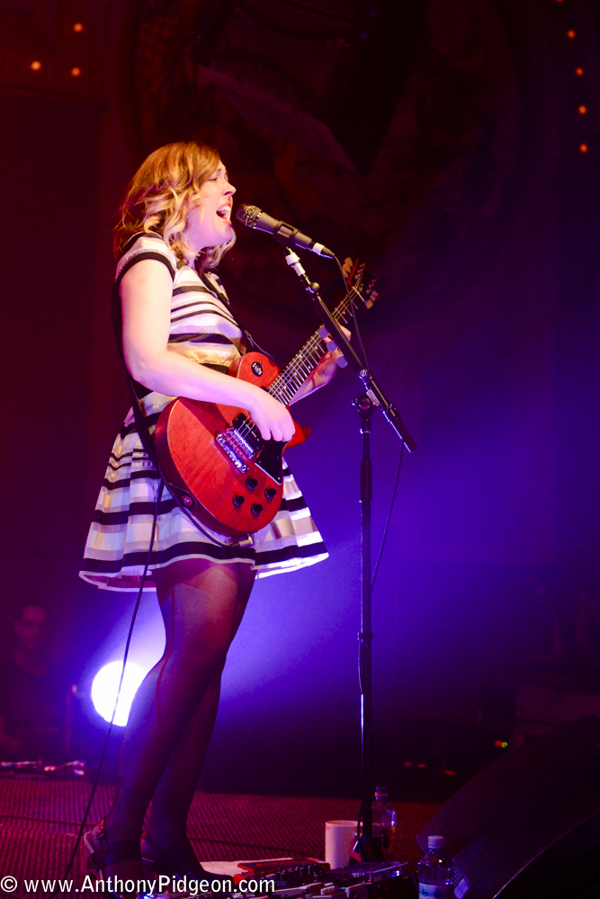 Sleater-Kinney, Crystal Ballroom, photo by Anthony Pidgeon