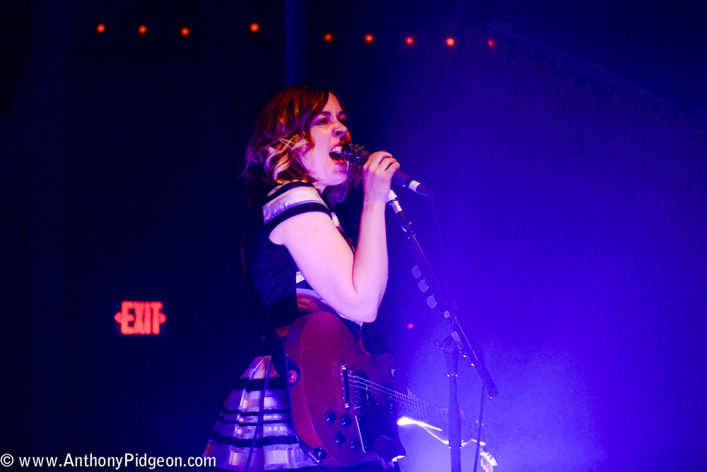 Sleater-Kinney, Crystal Ballroom, photo by Anthony Pidgeon