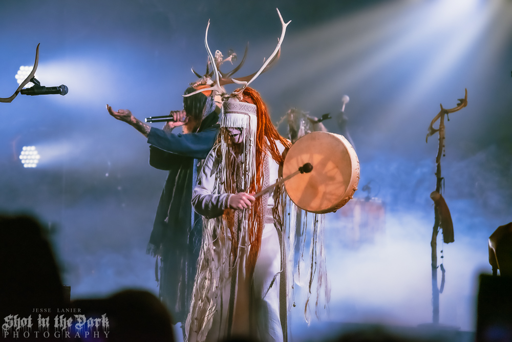 Heilung, Roseland Theater, photo by Jesse Lanier