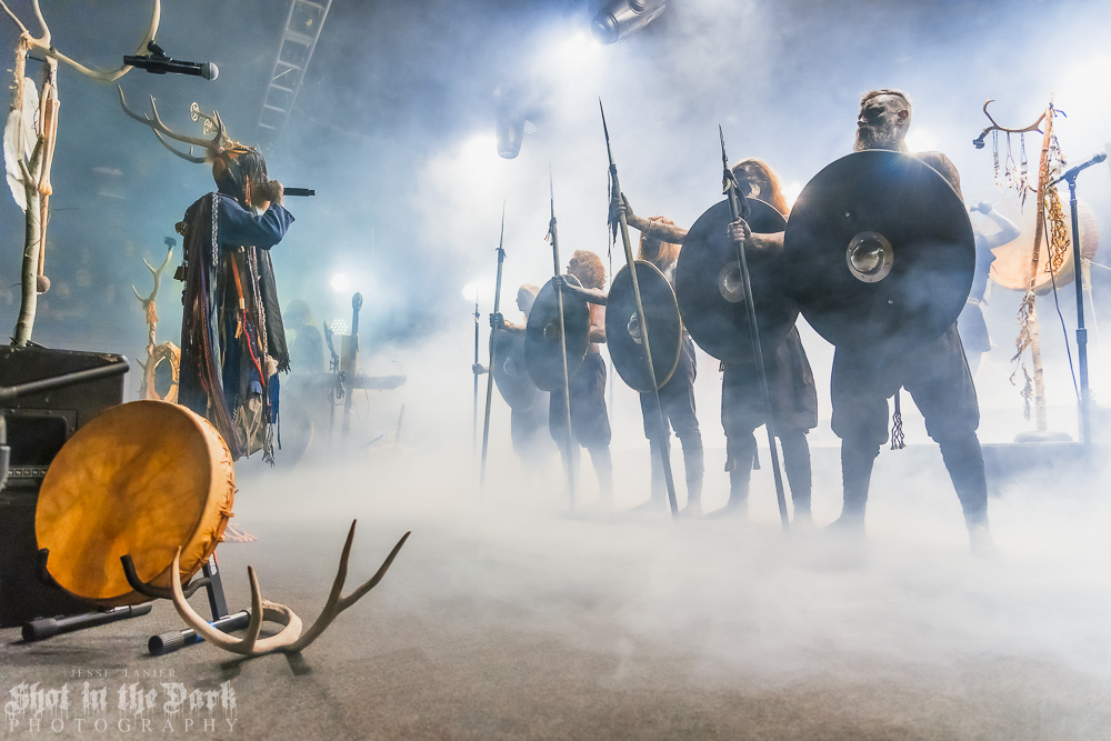 Heilung, Roseland Theater, photo by Jesse Lanier