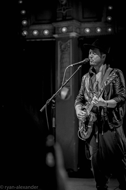 Worth, Crystal Ballroom, Portland's Folk Festival, photo by Ryan Alexander