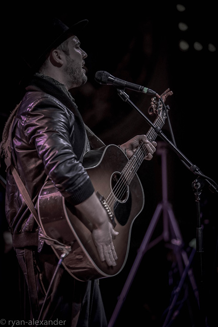 Worth, Crystal Ballroom, Portland's Folk Festival, photo by Ryan Alexander