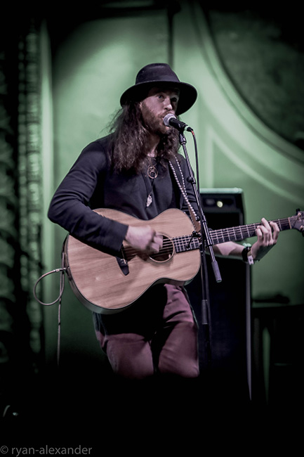 Fox and Bones, Crystal Ballroom, Portland's Folk Festival, photo by Ryan Alexander