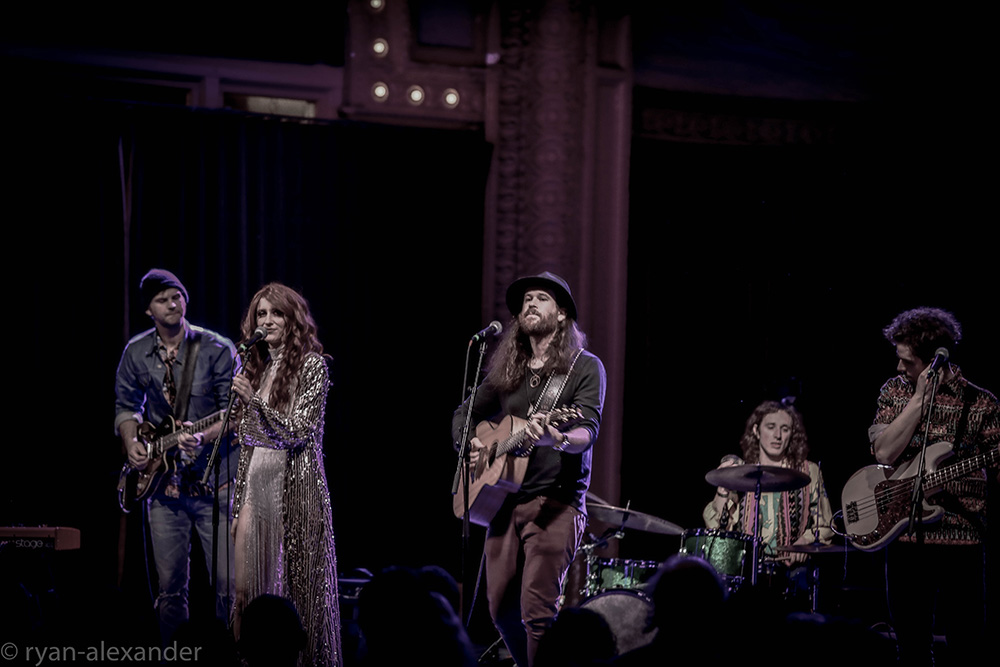 Fox and Bones, Crystal Ballroom, Portland's Folk Festival, photo by Ryan Alexander