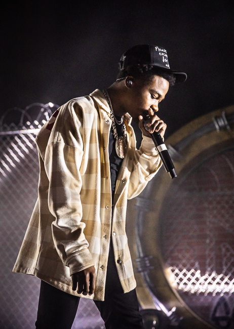 Roddy Ricch, Roseland Theater, photo by Sal Barragan