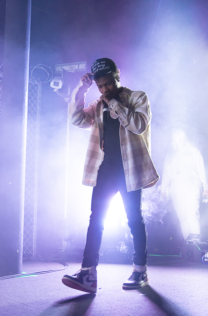 Roddy Ricch, Roseland Theater, photo by Sal Barragan
