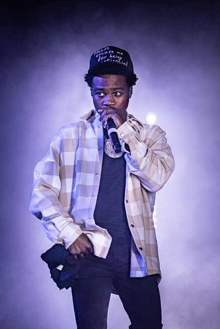Roddy Ricch, Roseland Theater, photo by Sal Barragan