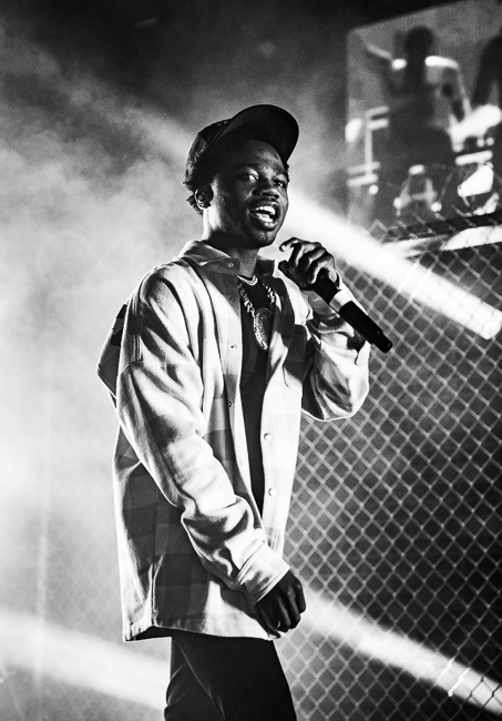 Roddy Ricch, Roseland Theater, photo by Sal Barragan