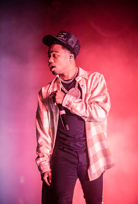 Roddy Ricch, Roseland Theater, photo by Sal Barragan