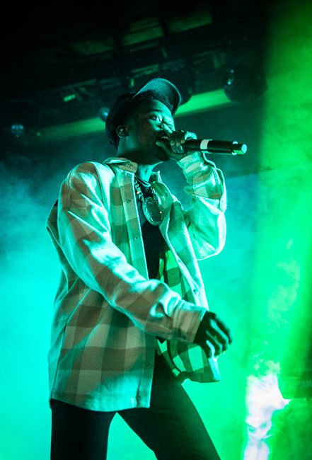 Roddy Ricch, Roseland Theater, photo by Sal Barragan