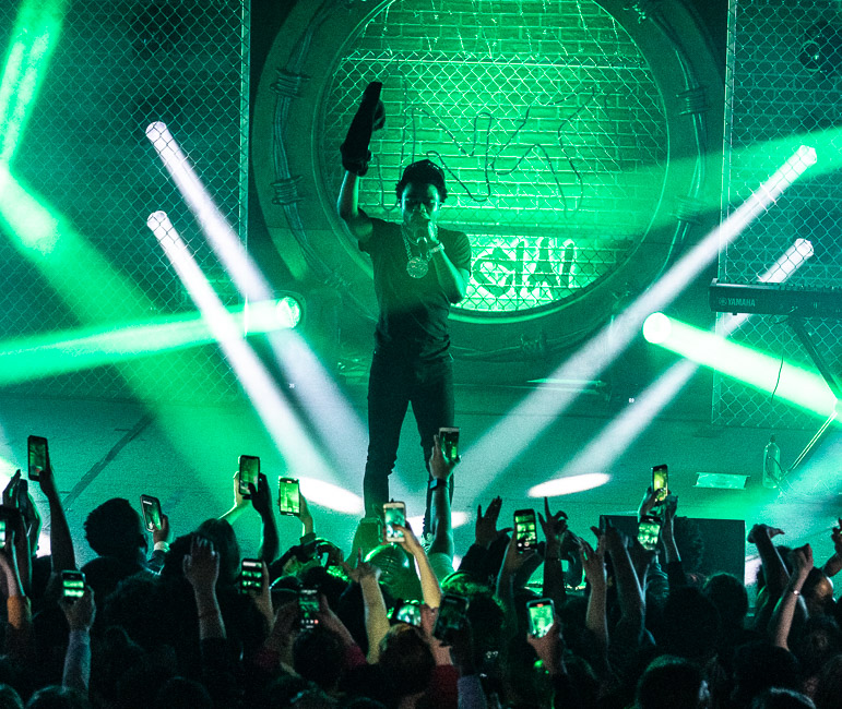 Roddy Ricch, Roseland Theater, photo by Sal Barragan