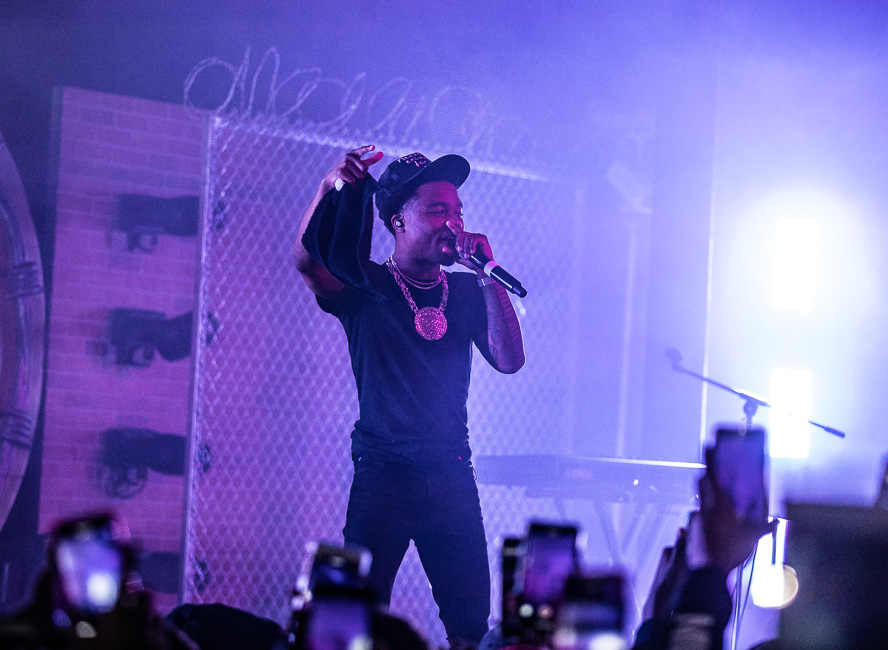 Roddy Ricch, Roseland Theater, photo by Sal Barragan