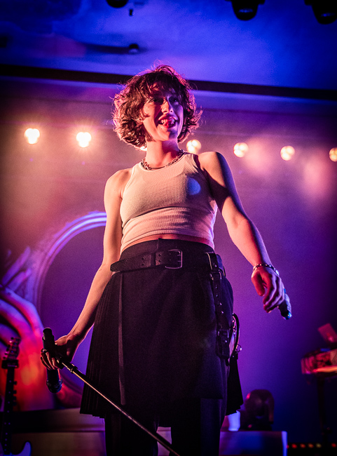 King Princess, Roseland Theater, photo by Sal Barragan