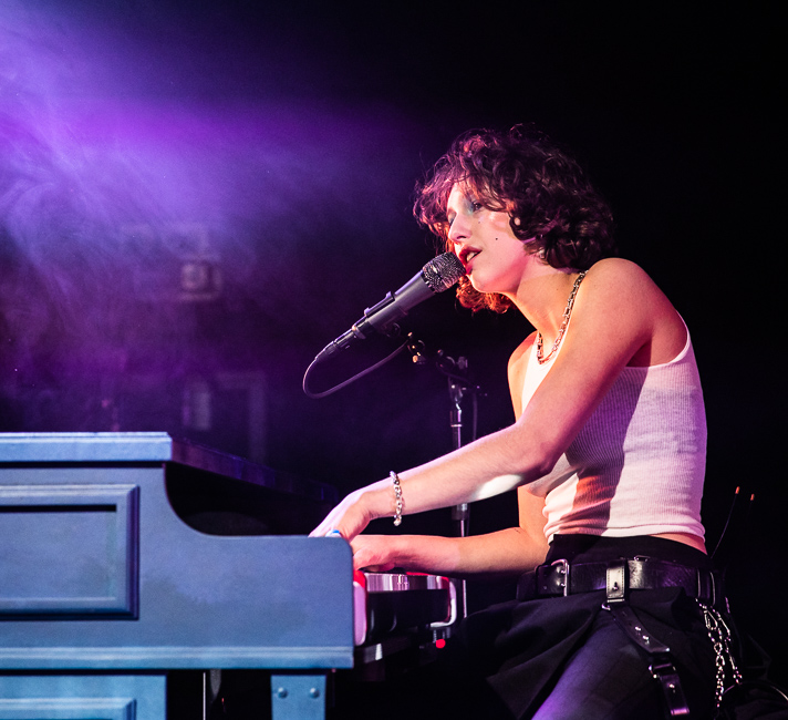 King Princess, Roseland Theater, photo by Sal Barragan