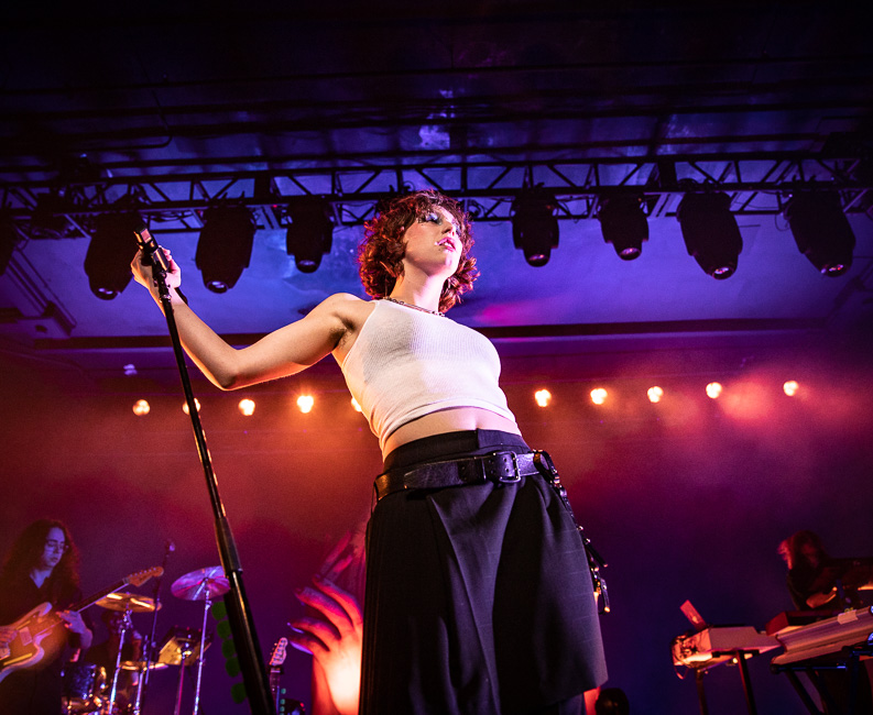 King Princess, Roseland Theater, photo by Sal Barragan