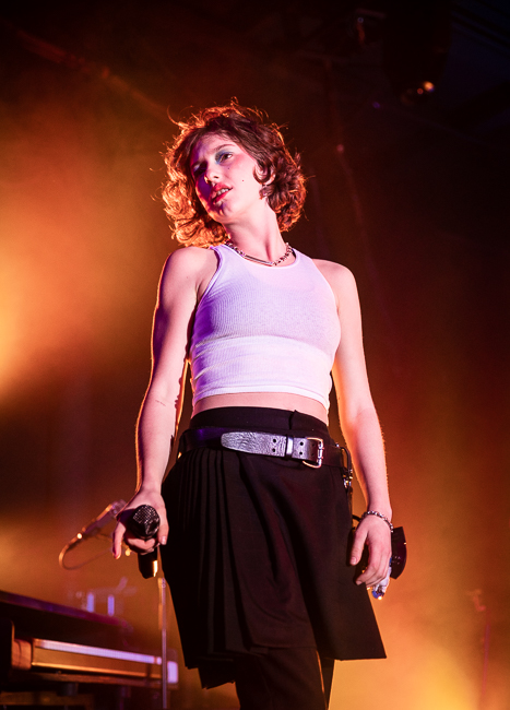 King Princess, Roseland Theater, photo by Sal Barragan