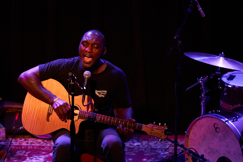 Cedric Burnside, Mississippi Studios, photo by Tyler Johnston