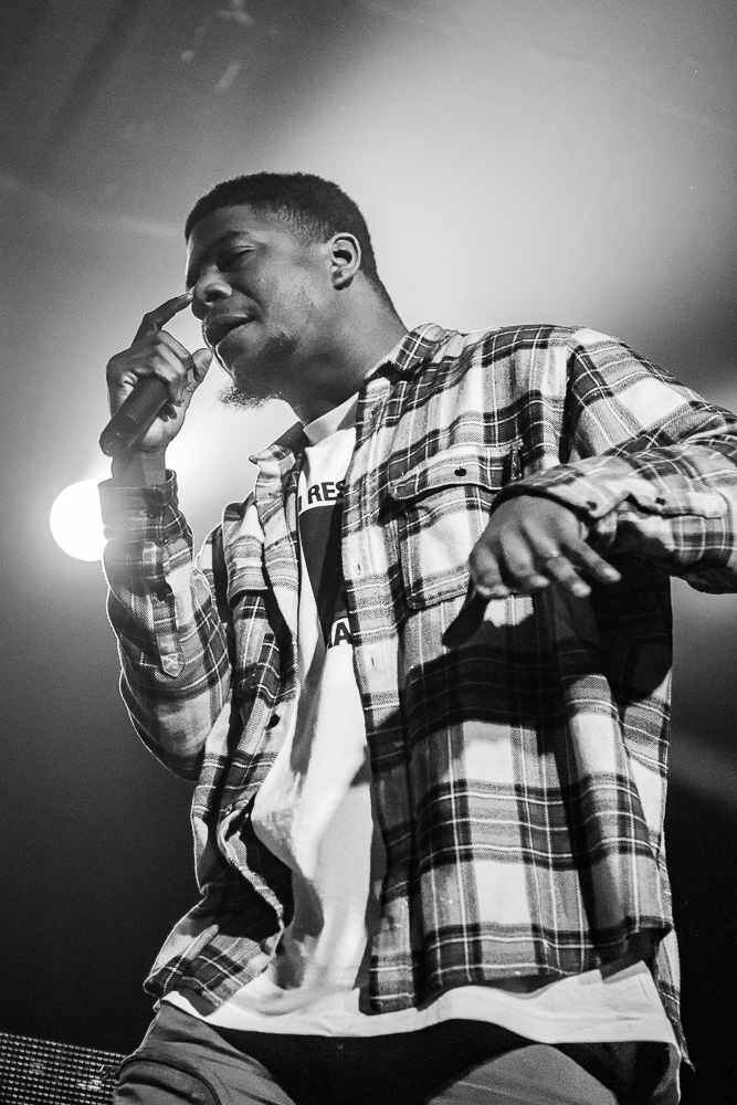 Mick Jenkins, Wonder Ballroom, photo by Henry Ward