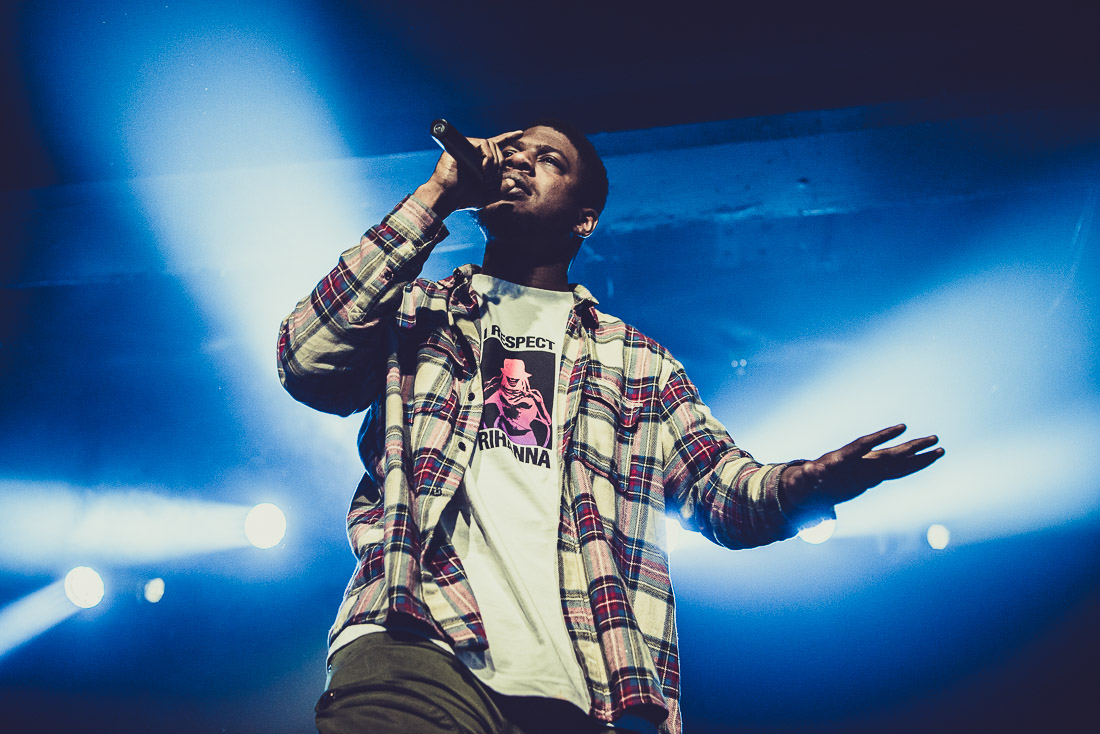 Mick Jenkins, Wonder Ballroom, photo by Henry Ward