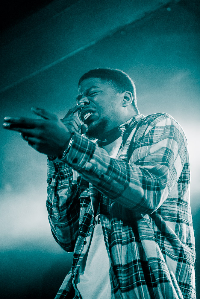 Mick Jenkins, Wonder Ballroom, photo by Henry Ward