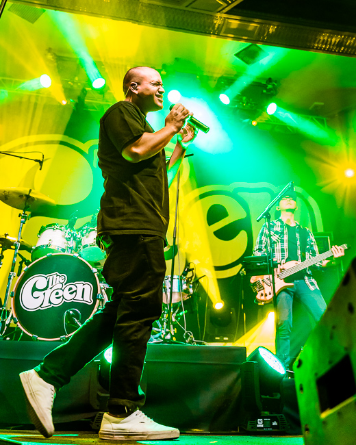 The Green, Crystal Ballroom, photo by Miguel Padilla