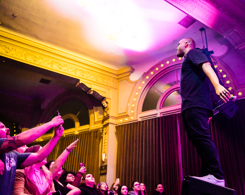 The Green, Crystal Ballroom, photo by Miguel Padilla