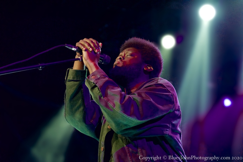 Michael Kiwanuka, Roseland Theater, photo by John Alcala