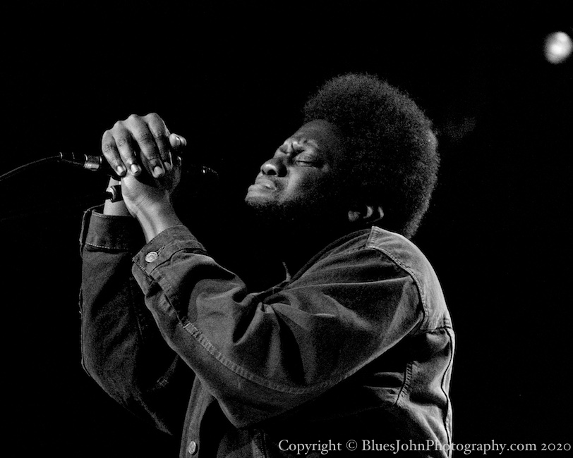 Michael Kiwanuka, Roseland Theater, photo by John Alcala
