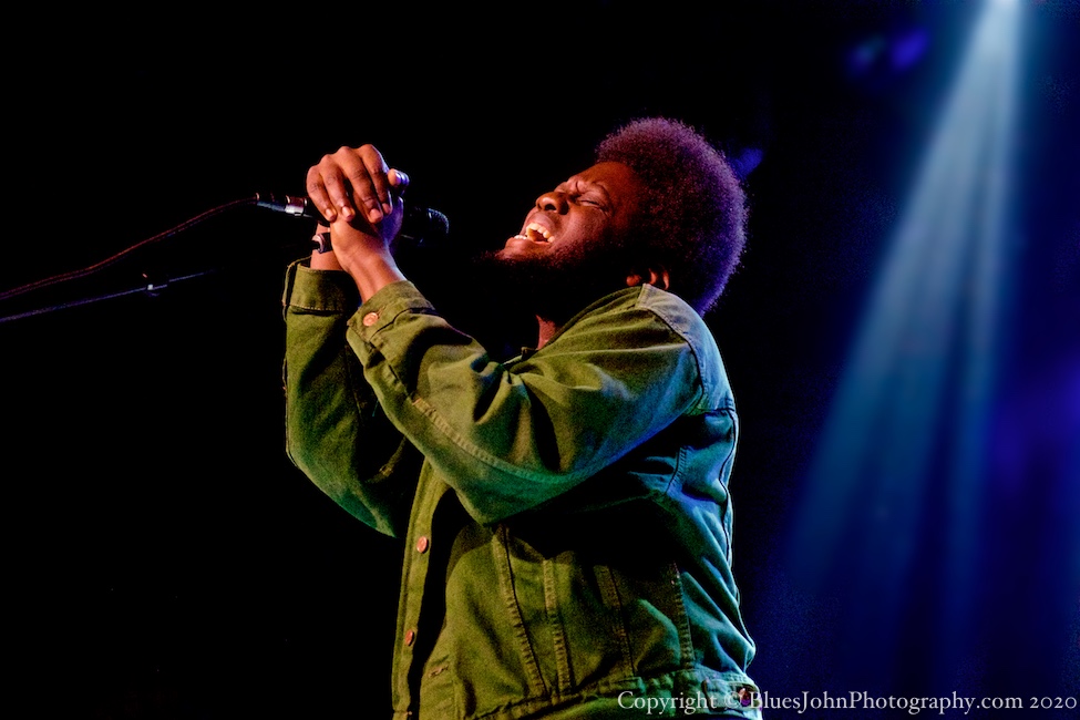 Michael Kiwanuka, Roseland Theater, photo by John Alcala