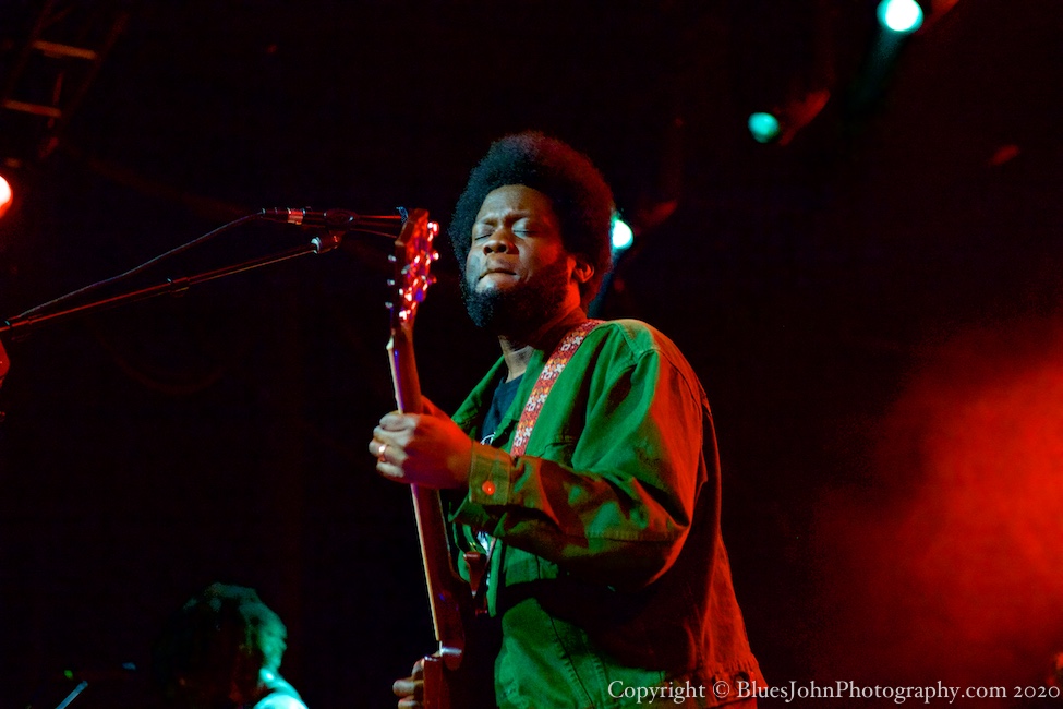 Michael Kiwanuka, Roseland Theater, photo by John Alcala