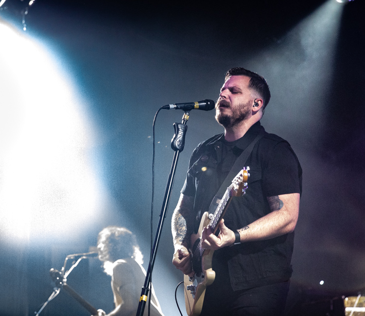 Thrice, Roseland Theater, photo by Sal Barragan