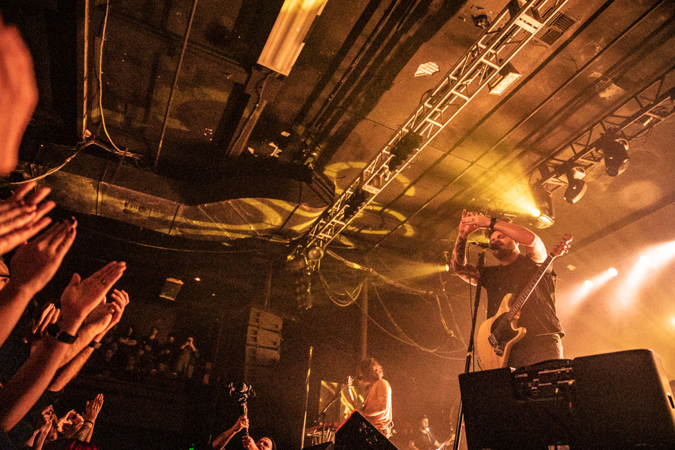 Thrice, Roseland Theater, photo by Sal Barragan