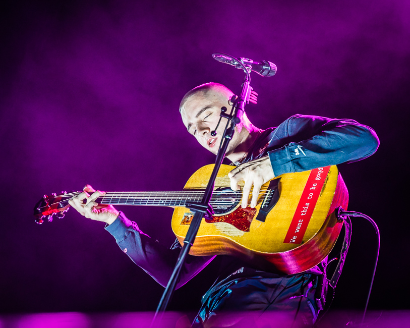 Dermot Kennedy, Moda Center, Rose Quarter, photo by Miguel Padilla
