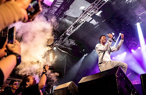 Lil Tjay, Roseland Theater, photo by Sal Barragan