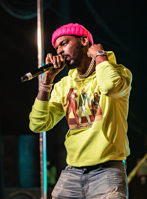 Young Dolph, Roseland Theater, photo by Sal Barragan