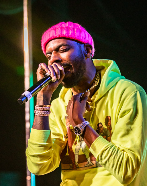 Young Dolph, Roseland Theater, photo by Sal Barragan