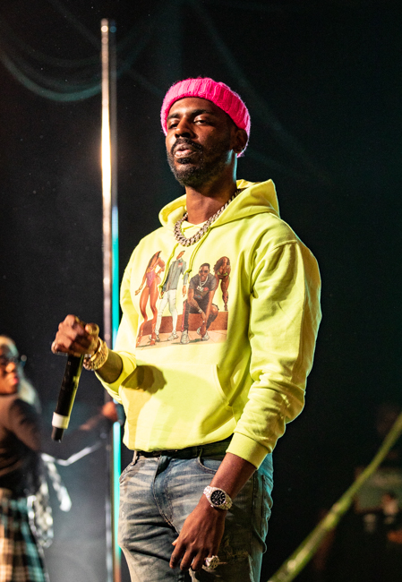 Young Dolph, Roseland Theater, photo by Sal Barragan