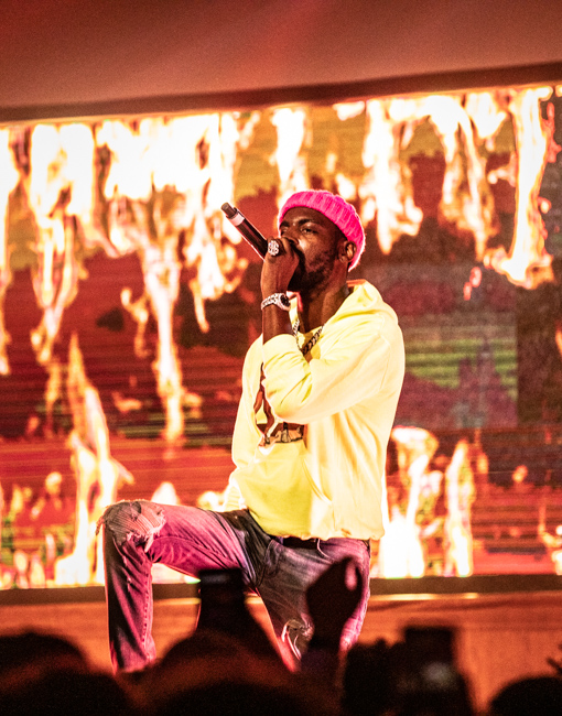 Young Dolph, Roseland Theater, photo by Sal Barragan