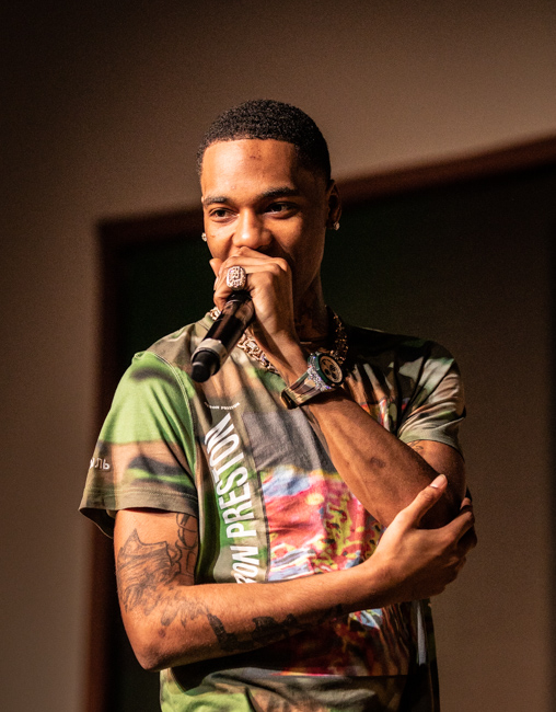 Key Glock, Roseland Theater, photo by Sal Barragan